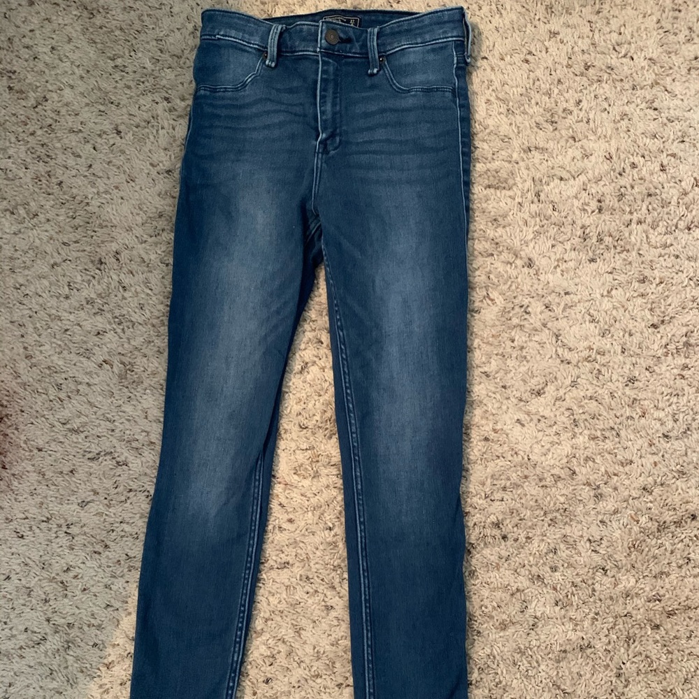 Abercrombie high rise jean legging